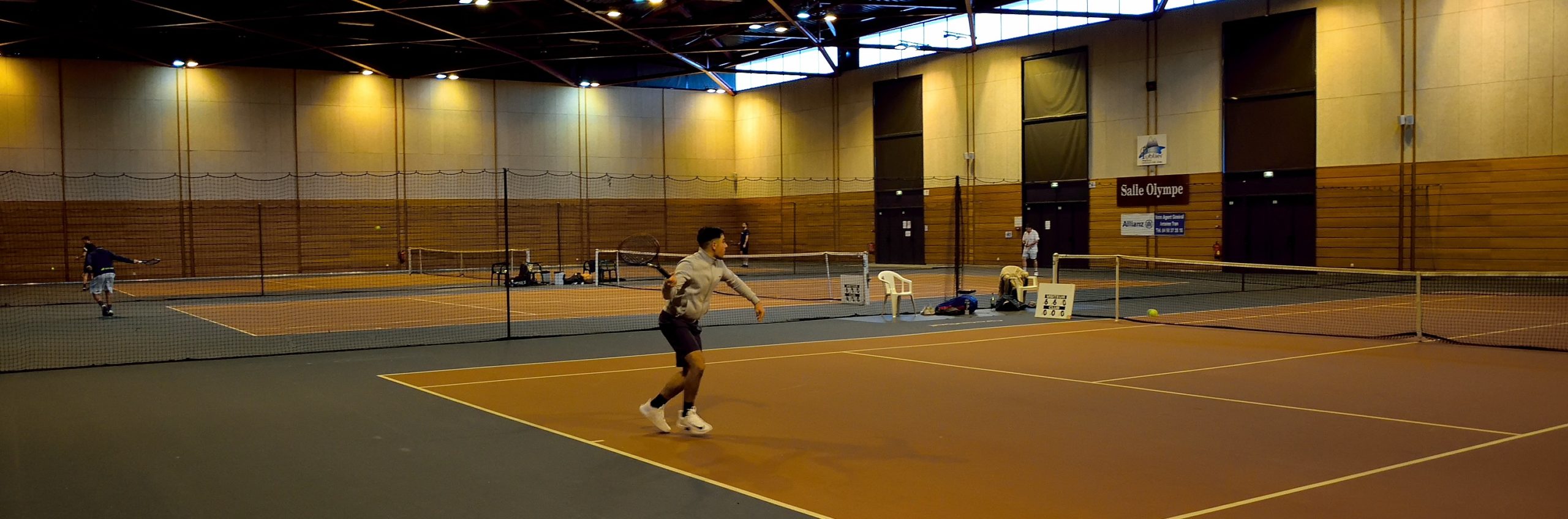 Tournoi Indoor - Tennis Publier Amphion @ Salle Olympe