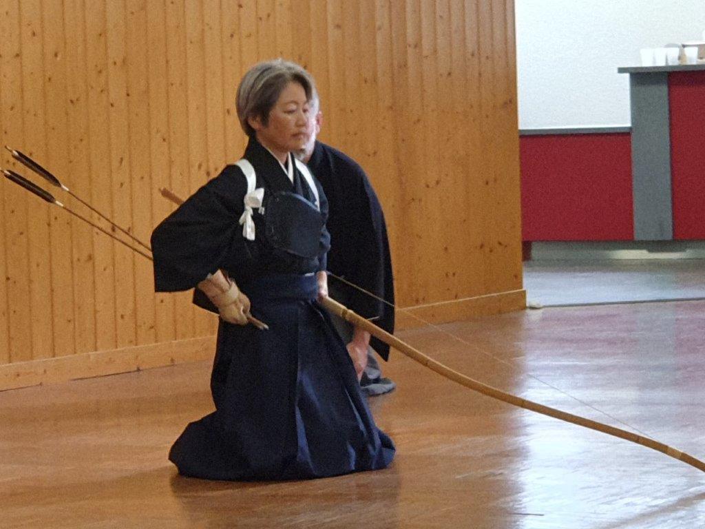Stage de tir à l’arc traditionnel japonais dirigé par Maitre Tomoko SHIMOMURA